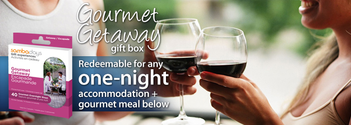 Gourmet Getaway Gift Experiences