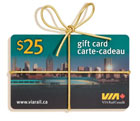 Via Rail Gift Certificate