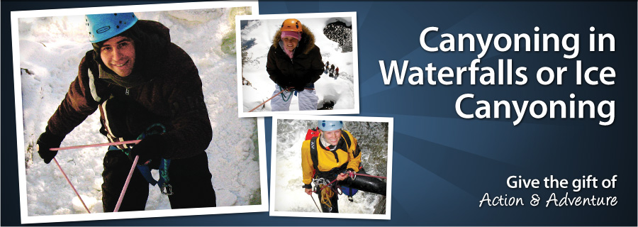 Canyoning in Waterfalls or Ice Canyoning - Beaupre