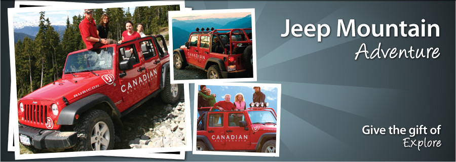 Jeep Mountain Adventure - Whistler, BC - $89