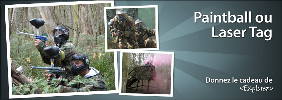 Paintball ou Laser Tag