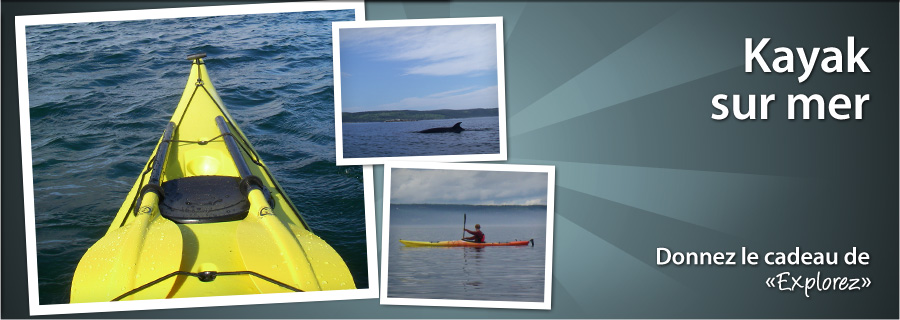 Kayak sur mer