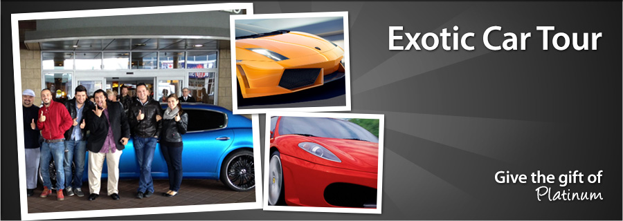 Exotic Car Tour Experience for One - Stoney Creek - $649