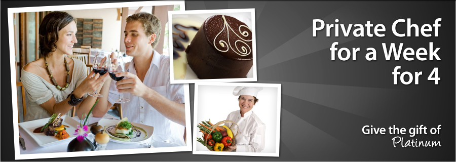 Private Chef for a Week for 2 - Across Canada $699