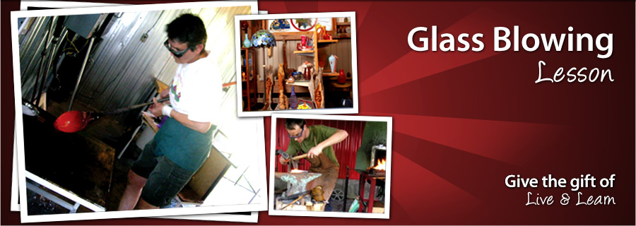 Glass Blowing Lesson - Picton