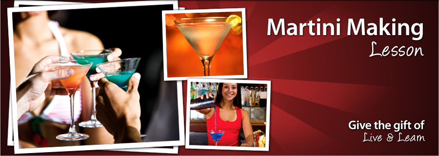 Martini Making Lesson - ON