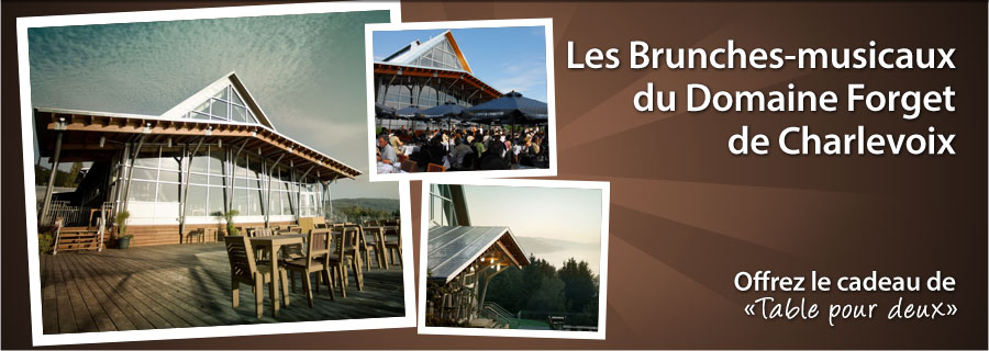 Les Brunches-musicaux du Domaine Forget de Charlevoix